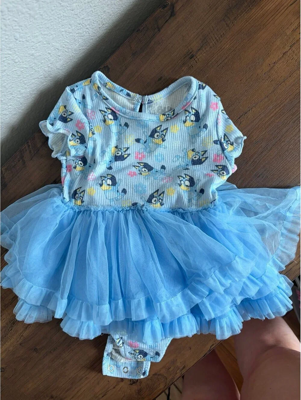 Bluey tutu dress/romper size 18M